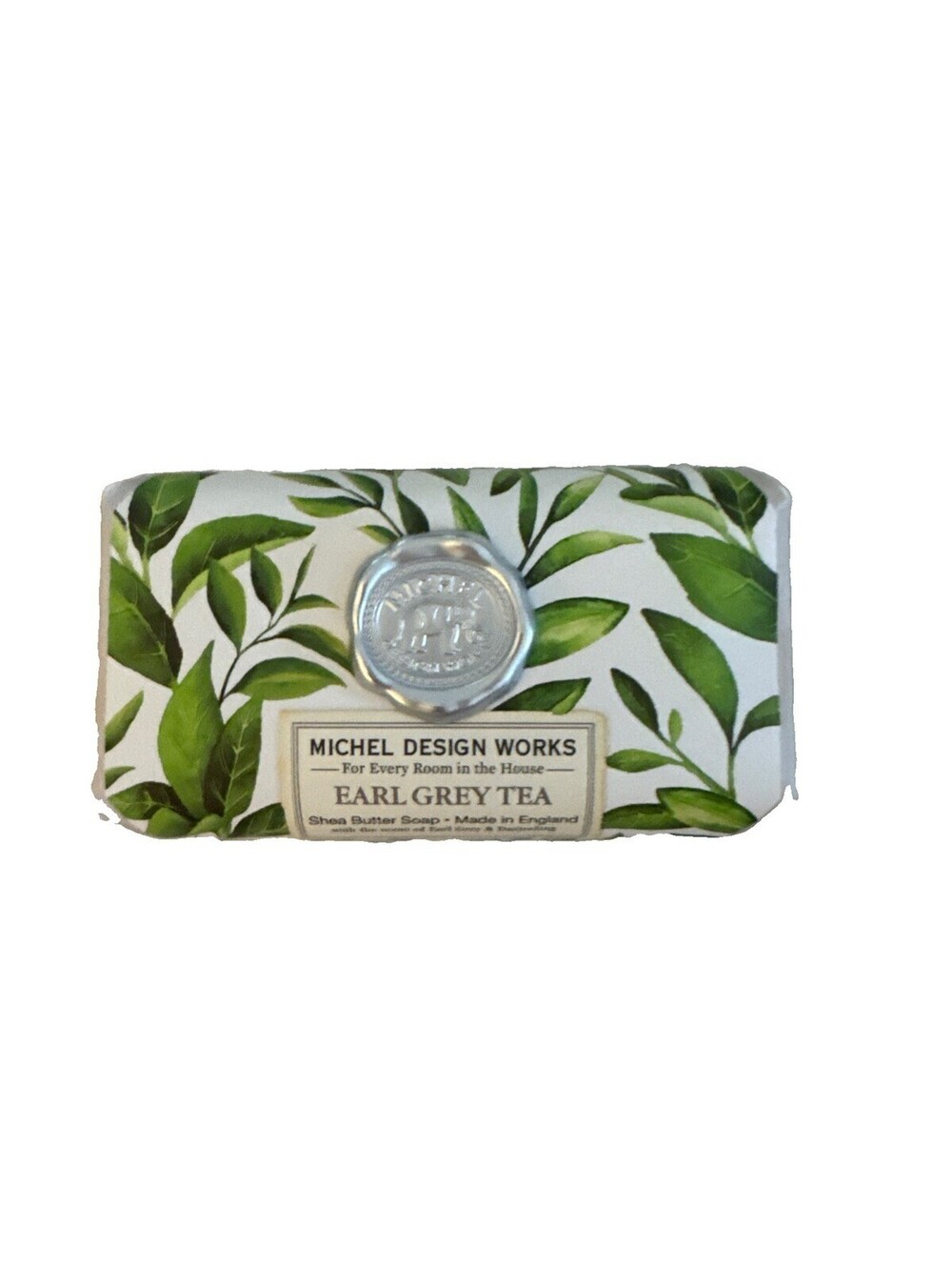Michel Design Works  Earl Grey TeaTriple Milled Shea Butter Bath Soap Bar 8.7 oz